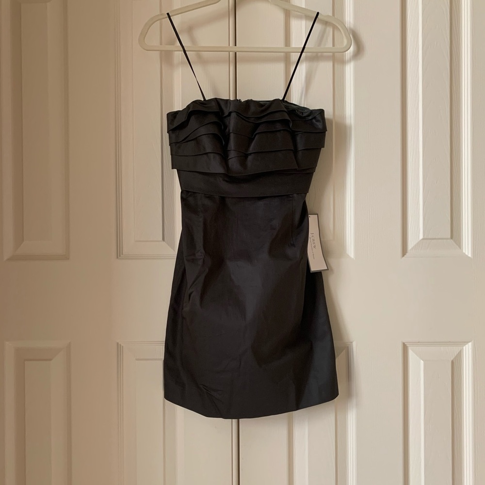 J Crew Strapless Occasion Dress